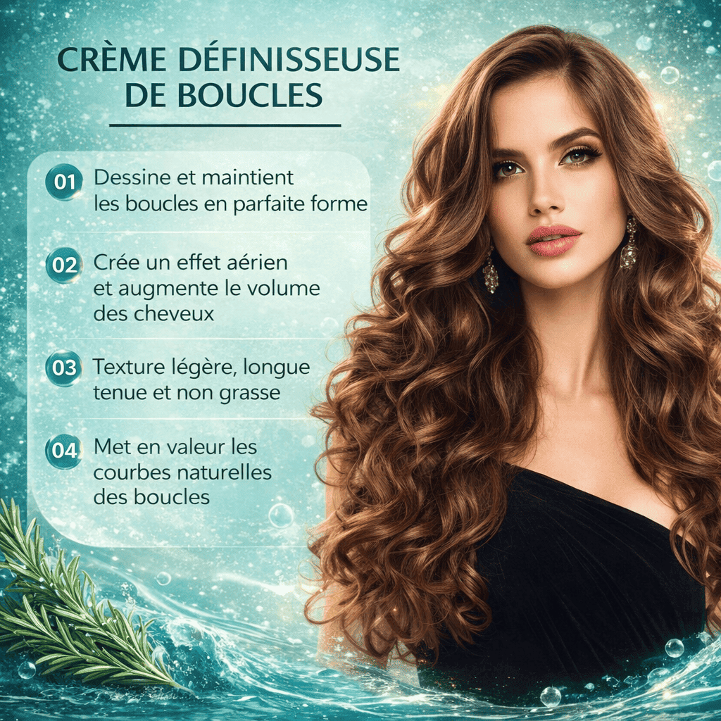 Crème Définition Boucles au Romarin - Nuvéa Curl