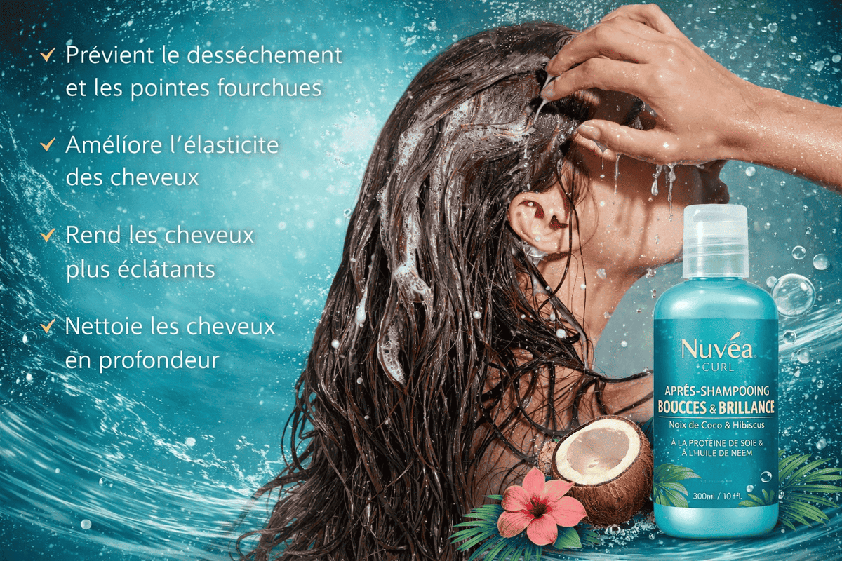 Coffret Cheveux Bouclés Coco & Hibiscus Shampoing + Après-Shampoing Hydratation Intense
