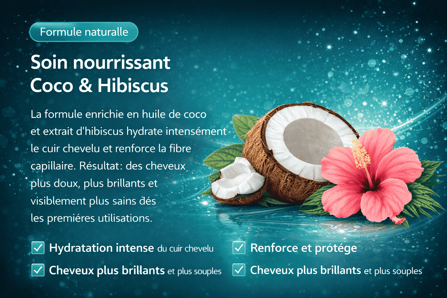 Soin nourrissant Coco & Hibiscus
