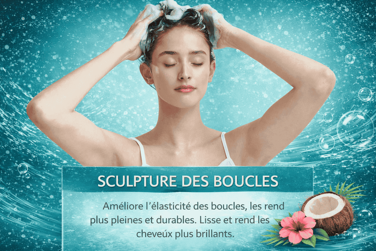 Coffret Cheveux Bouclés Coco & Hibiscus Shampoing + Après-Shampoing Hydratation Intense