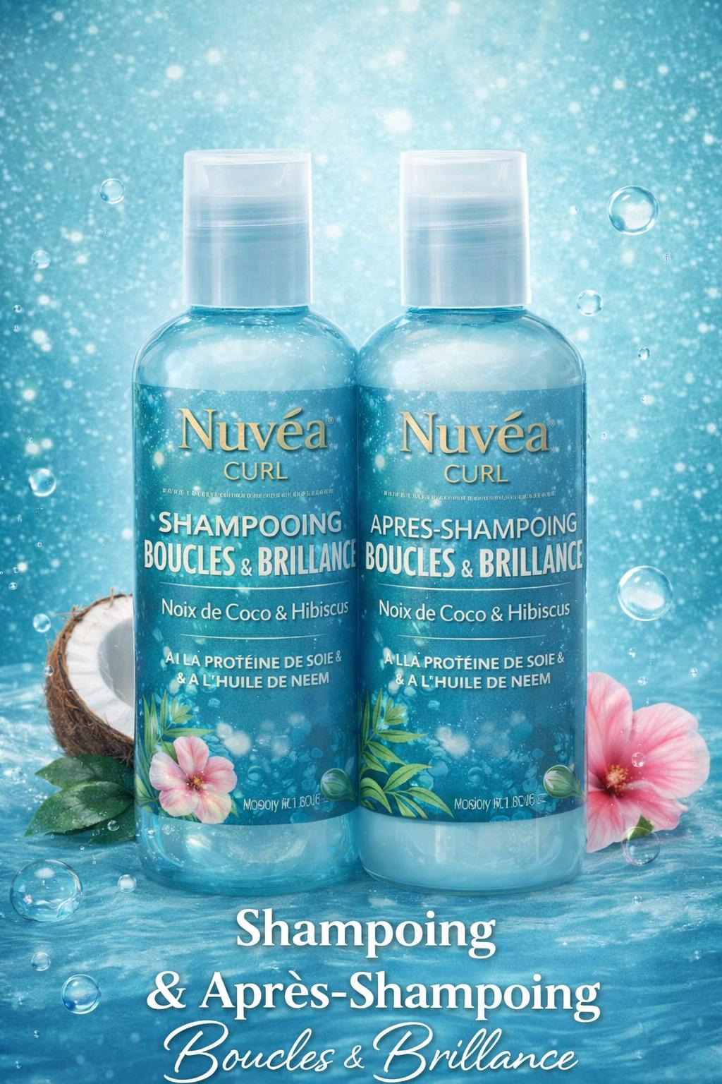 Routine Complète Nuvéa Curl – Boucles Hydratées, Définies & Sans Frisottis !